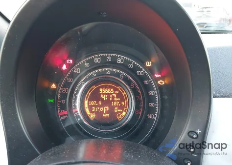 2012 Fiat 500 Sport z USA, uszkodzony, nr VIN 3C3CFFBR8CT127262